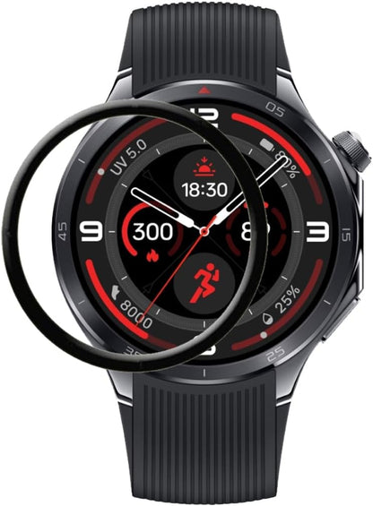 [3 Pack] Compatible with Oneplus Watch 3 Smartwatch Screen Protector, Full Coverage 3D Curved Edge Frame Case Friendly anti Scratch HD Clear Film for Oneplus Watch 3 1.5”Smart Watch 2025