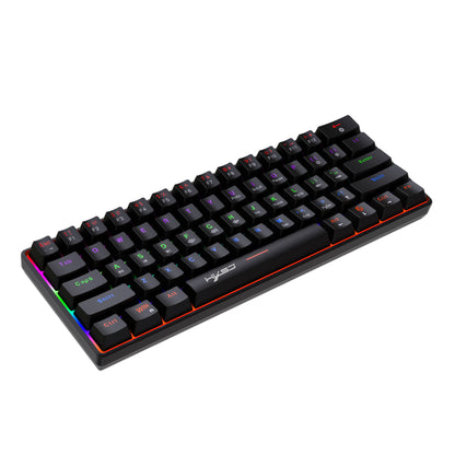 Portable Mini Green Axis Multi-Light Colorful Keyboard