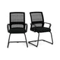 Office Chair No Wheels Ergonomic Conference Chair with Mesh Back