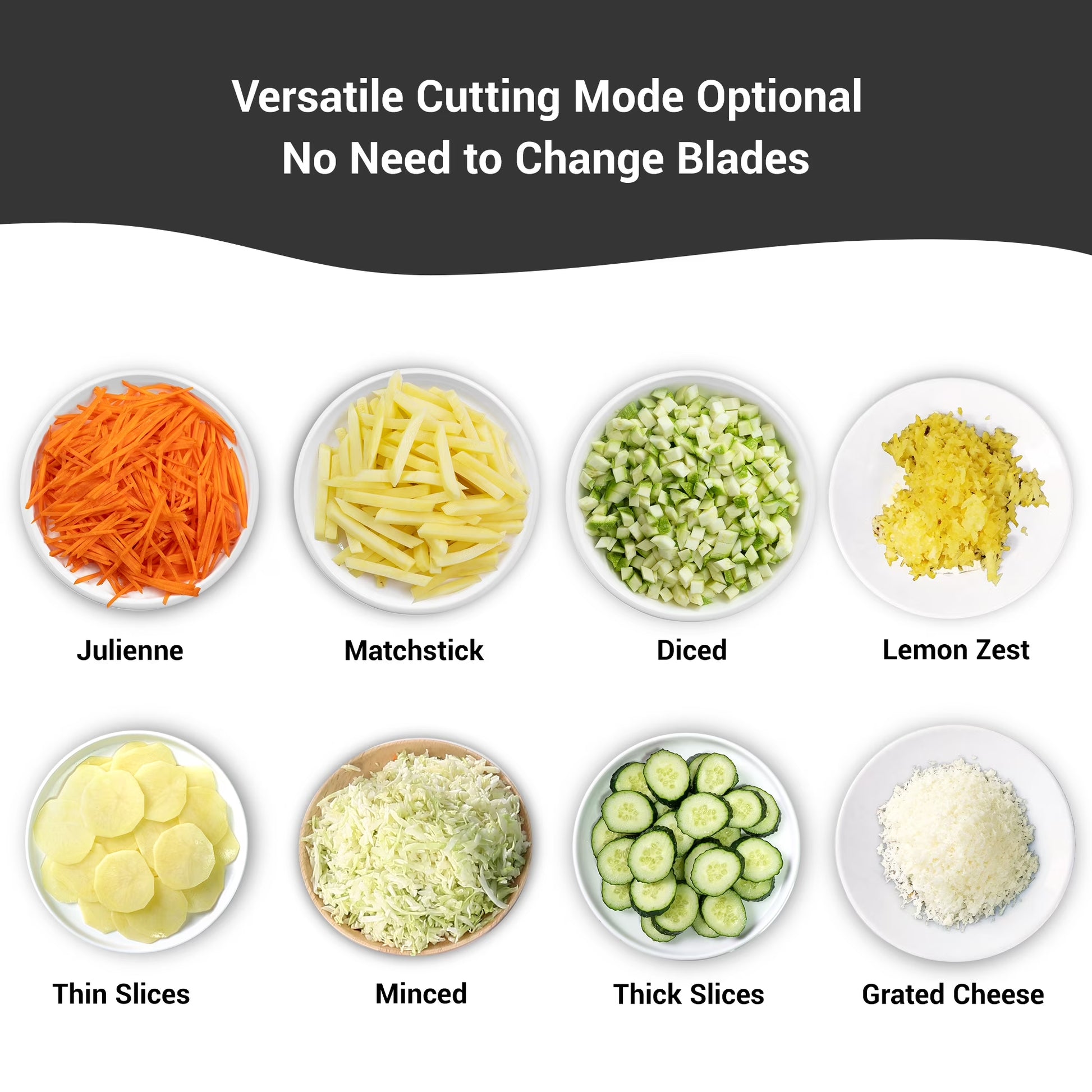 5-In-1 Vegetable Slicer with Container - Adjustable Mandoline Chopper, Slicer, Dicer, Grater for Kitchen, Stainless Steel with 0.1-8Mm Thickness & Dishwasher Safe Food Prep Tool