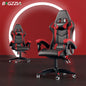 Gaming Chair Office Chair, Ergonomic Game Chair with Headrest & Lumbar Pillow, Black Red