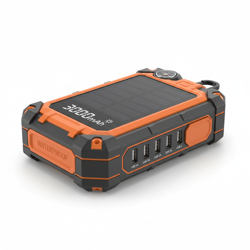 Solar Power Bank product shot