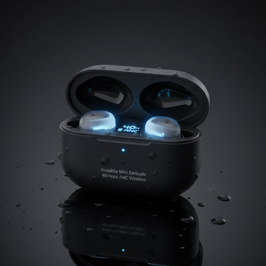 Invisible Mini Earbuds product shot
