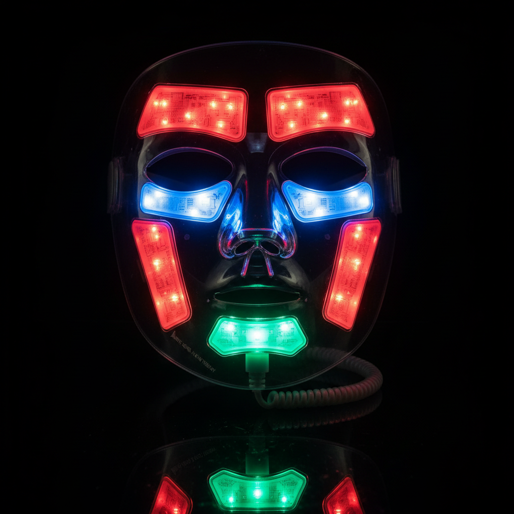 7-Mode LED Face Mask Anti-Ageing Acne Therapy