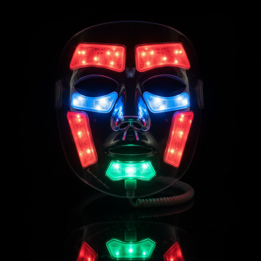 7-Mode LED Face Mask Anti-Ageing Acne Therapy